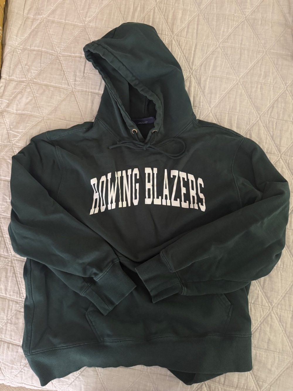 Rowing Blazers Collegiate Arch Hoodie Sweatshirt Green